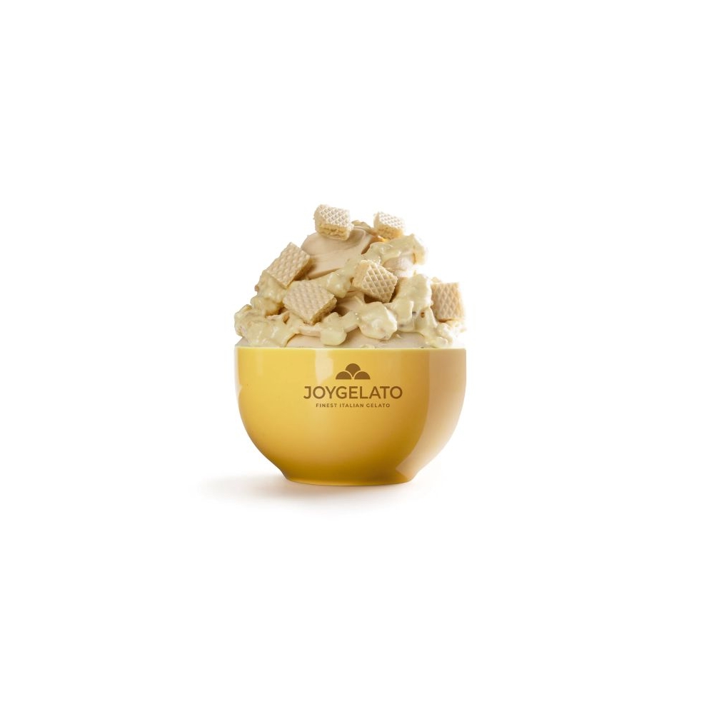 Crema alba cu alune si napolitane JoyCream Wafernut Blanc Irca - 5kg