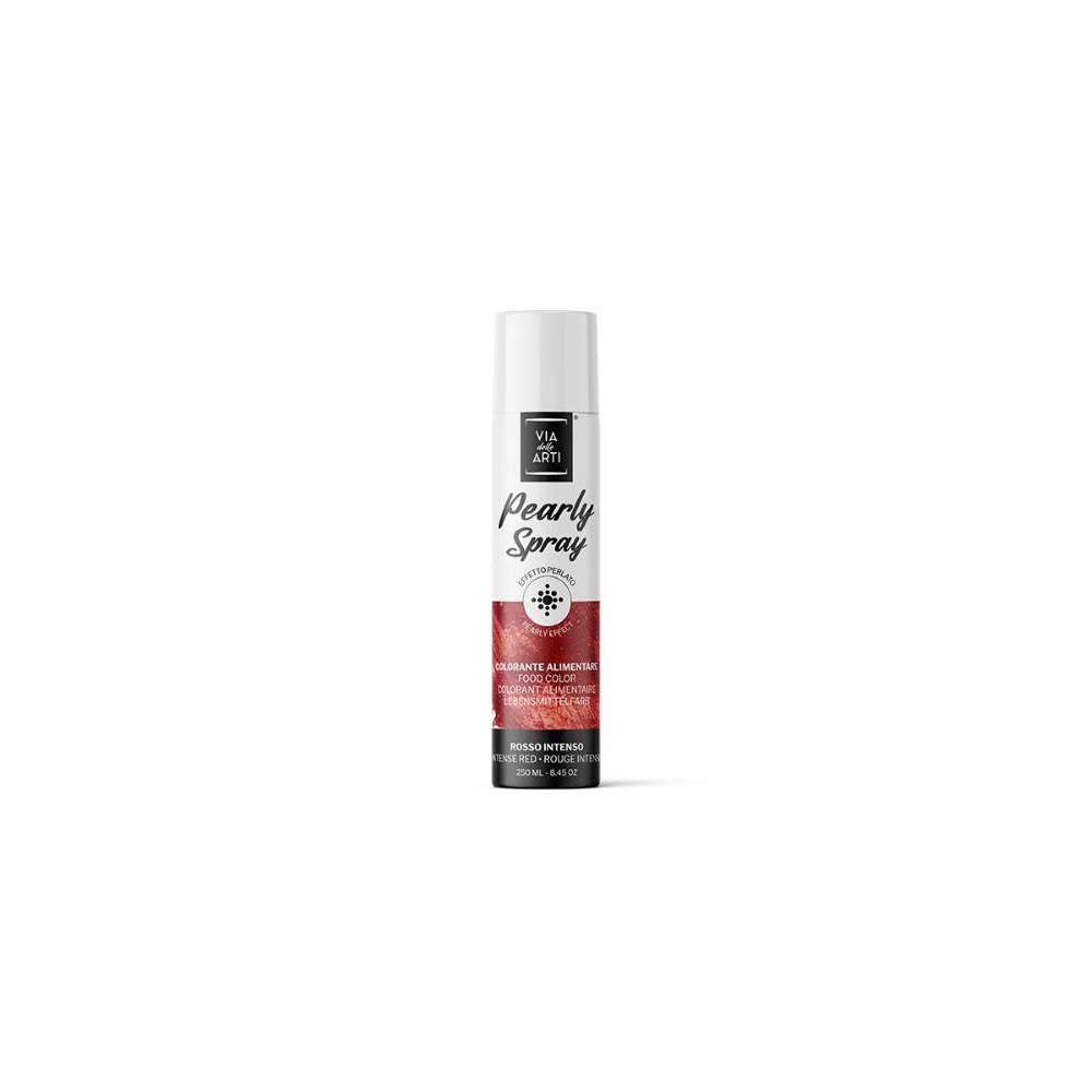Spray rosu intens perlat Intense red Via delle Arti - 250ml