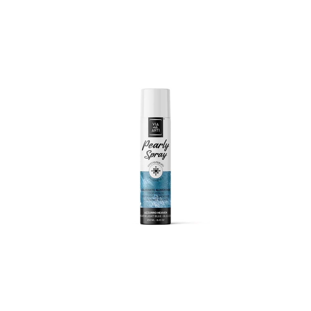 Spray albastru perlat Heaven Light Blue Via delle Arti - 250ml