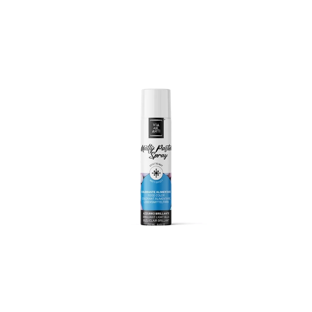 Spray albastru mat Azzuro Brillante Via delle Arti - 250ml