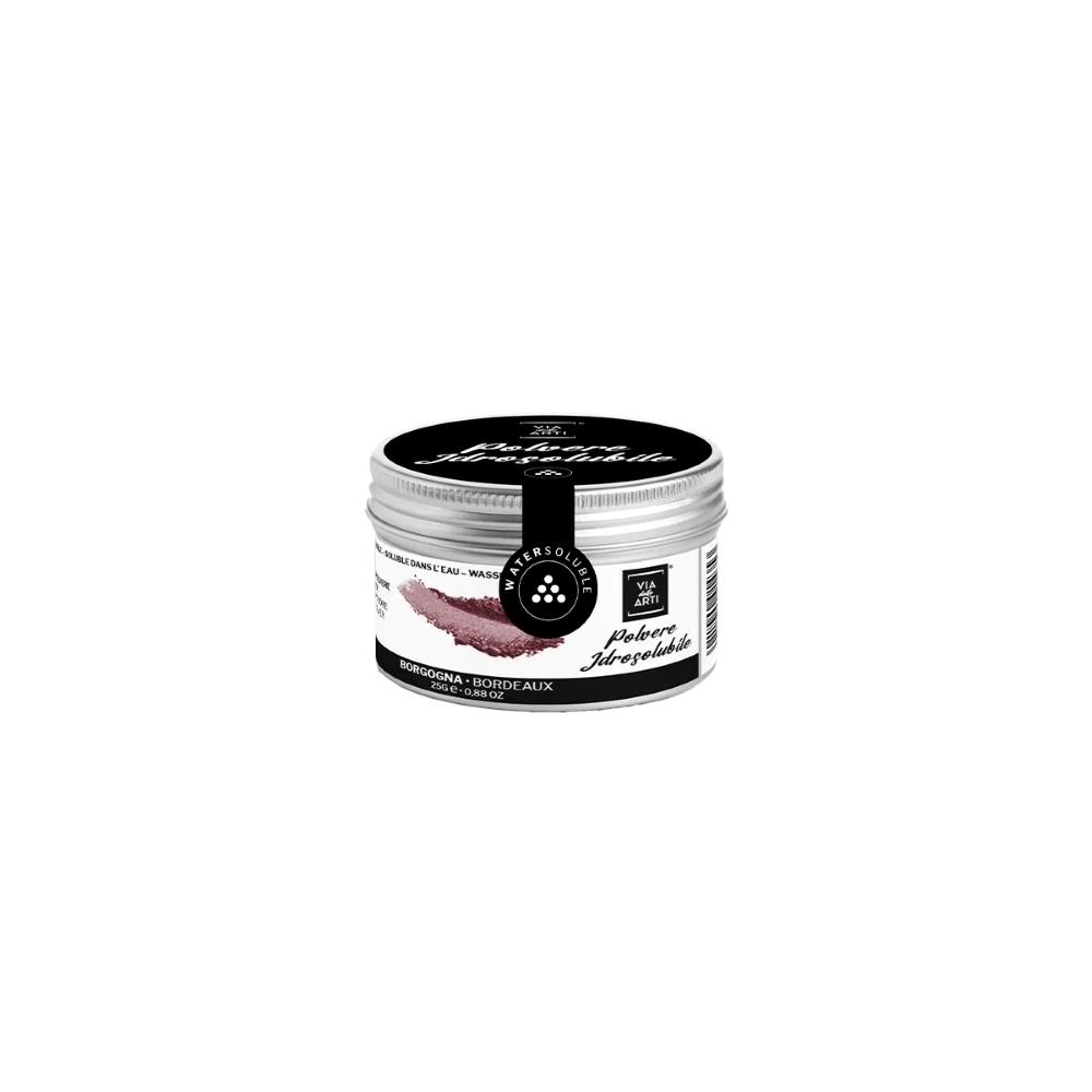 Colorant alimentar pudra hidrosolubil Bordeaux Via delle Arti - 25gr