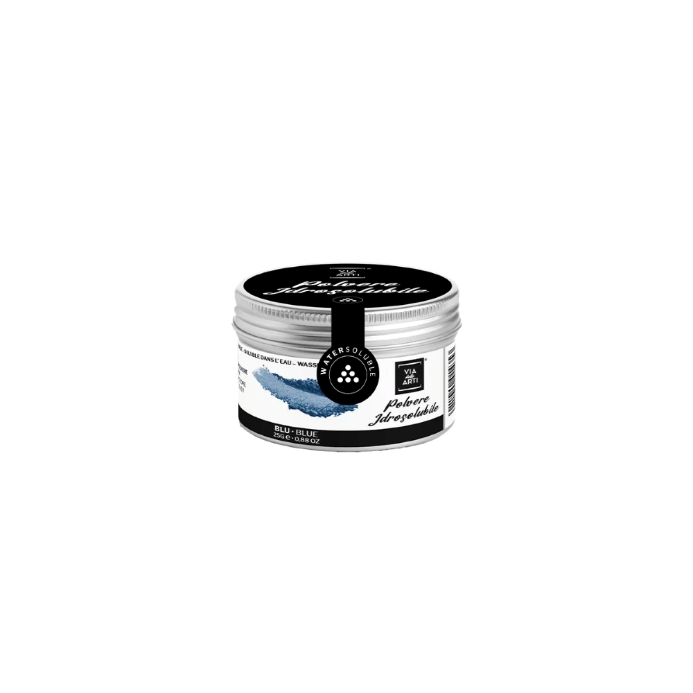 Colorant alimentar pudra hidrosolubil albastru Via delle Arti - 25gr