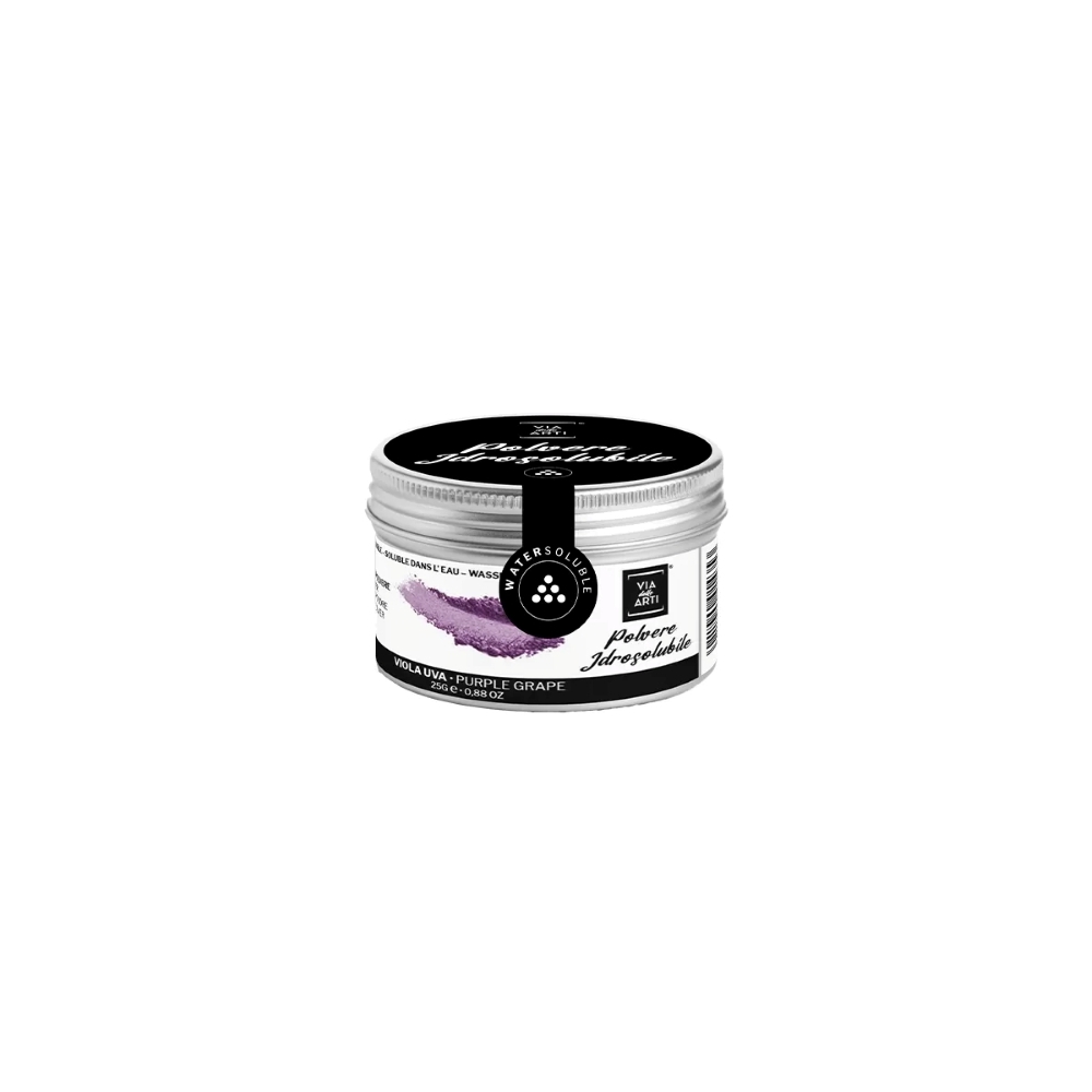 Colorant alimentar pudra hidrosolubil violet Purple Grape Via delle Arti - 25gr