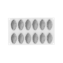 Forma din silicon monoportii Cacao Silikomart - 67x37mm h26mm 30ml-0