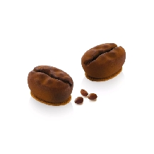 Forma din silicon monoportii boabe de cafea Caffe Silikomart - 58x78mm h40mm 110ml