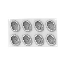 Forma din silicon monoportii boabe de cafea Caffe Silikomart - 58x78mm h40mm 110ml-0