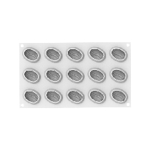 Forma din silicon monoportii boabe de cafea Caffe Silikomart - 50x38mm h26mm 30ml-0