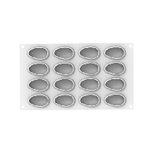Forma din silicon monoportii mango Silikomart - 57x35 h 26mm 30ml-0