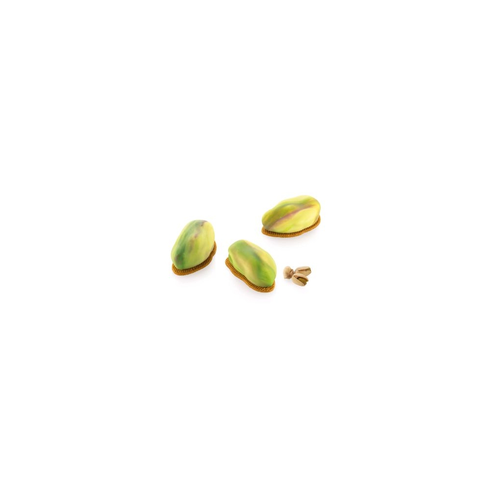 Forma din silicon monoportii fistic Pistacchio Silikomart - 62x35mm h25mm 30ml