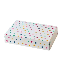 Cutie din carton pentru fursecuri si briose Design Decora - 23x16cm H5cm