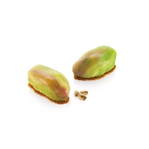 Forma din silicon monoportii fistic Pistacchio Silikomart - 99x56 h 40 mm 120ml