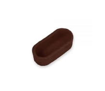 Coji de tarta forma de mini ecler cacao Cassibba - 70mm 60buc
