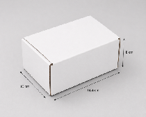 Cutie carton cu capac alb lucios - 14.4x10x8cm 10buc