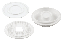 Forma din silicon pentru tort rotunda kitbubble crown silikomart - ⌀180mm h43mm 1300ml-0