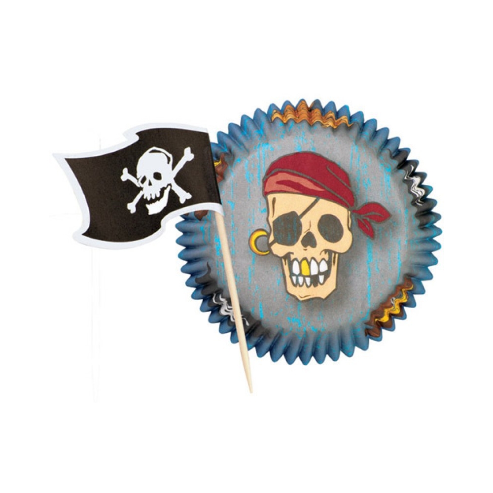 Chese albastre pirati 50mmxh35mm 24buc