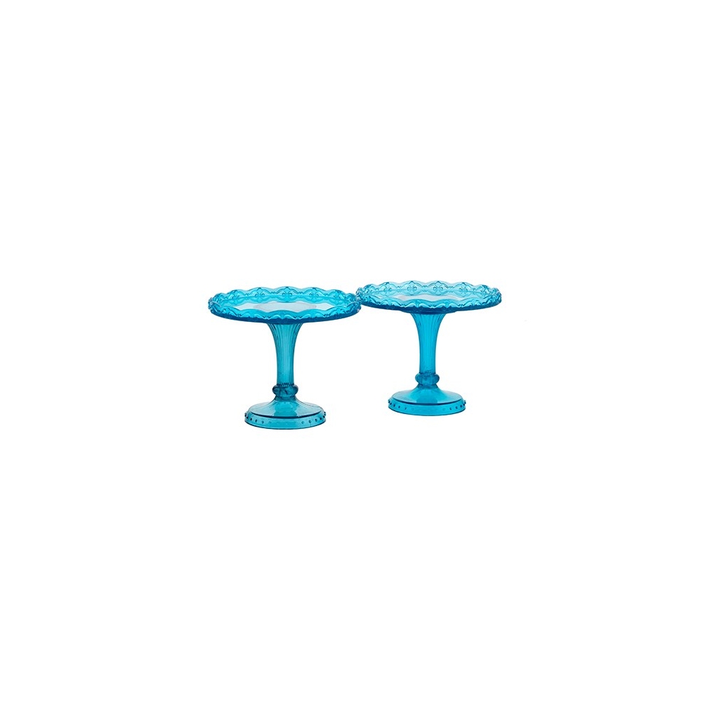 Set cupcake-stand turcoaz