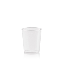 Paharele transparente rotunde Baco 58ml