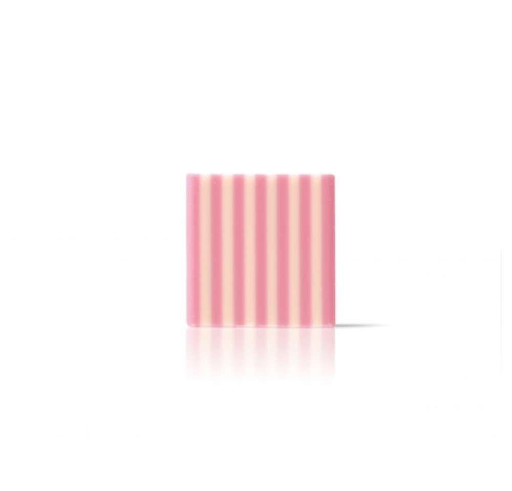 Decor ciocolata alb roz Domino 500buc