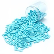 Blue pearlescent rods-happy-sprinkles 90gr