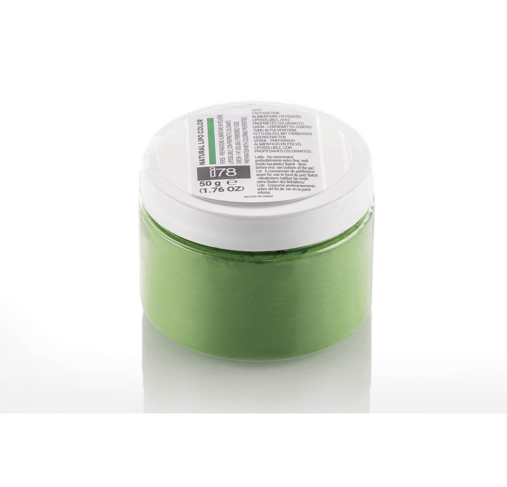 Colorant pudra verde liposolubil 25gr