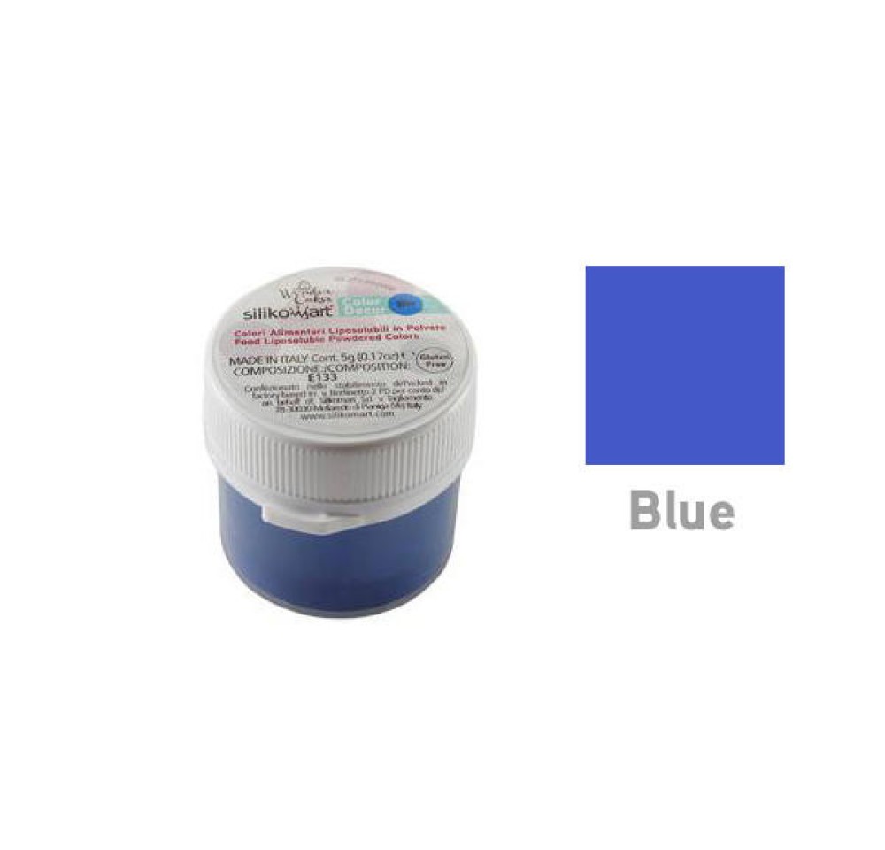 Colorant alimentar albastru liposolubil pulbere 5g