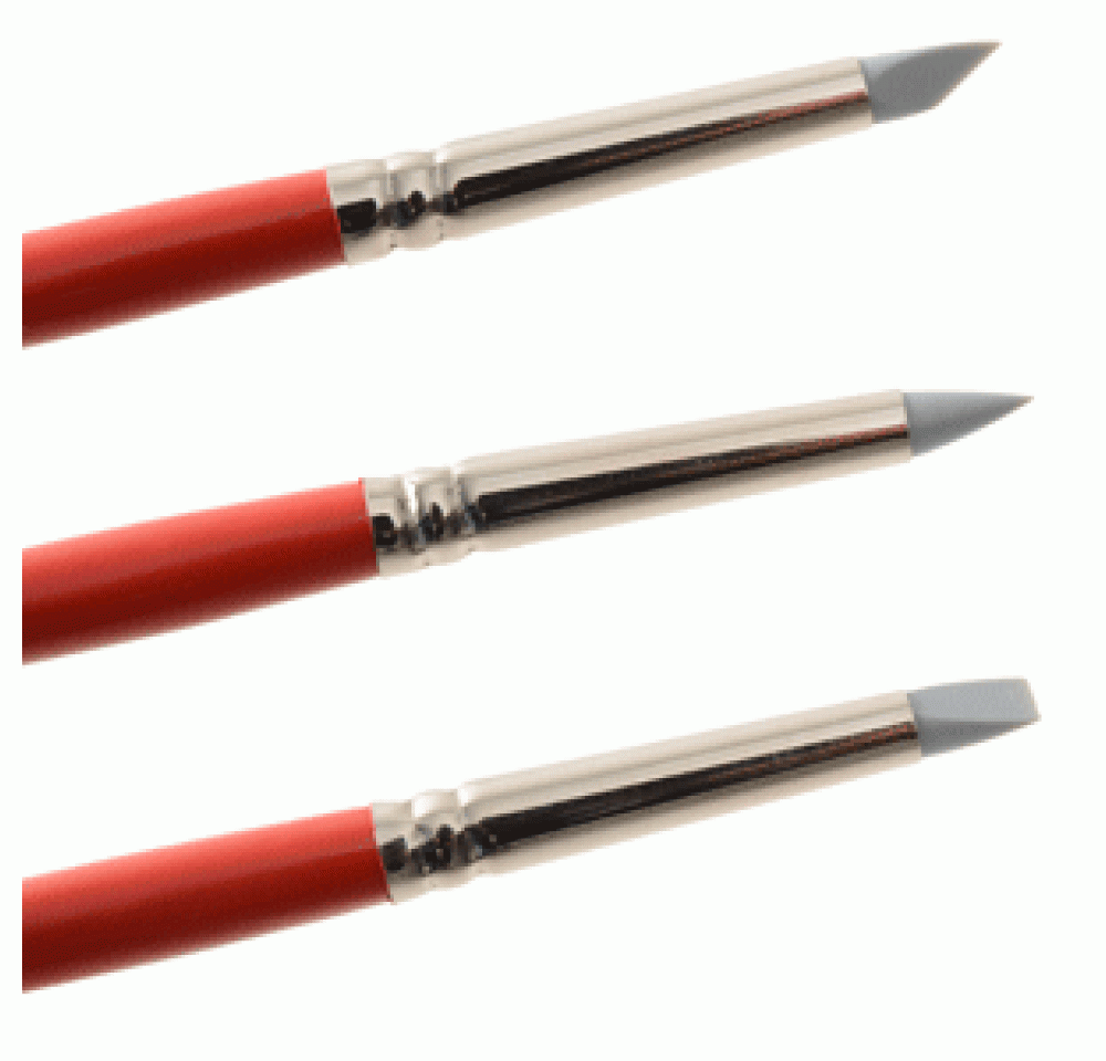 Set de pensule cu varf de silicon nr.2